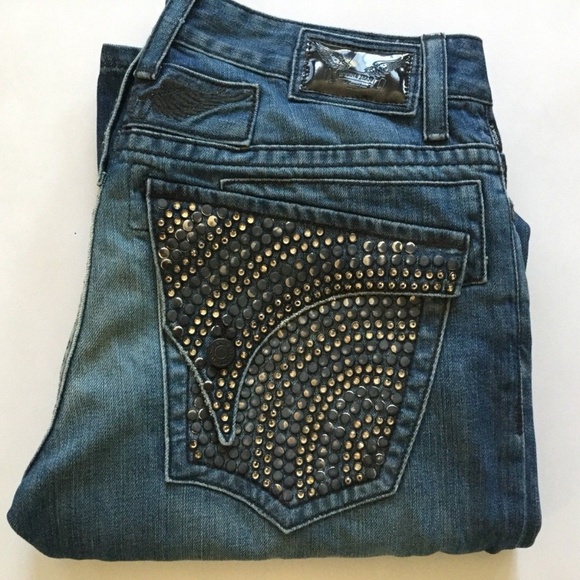 NEW ROBINS SHORT FLAT STRAIGHT LEG IN MED BLUE - Picture 1 of 8